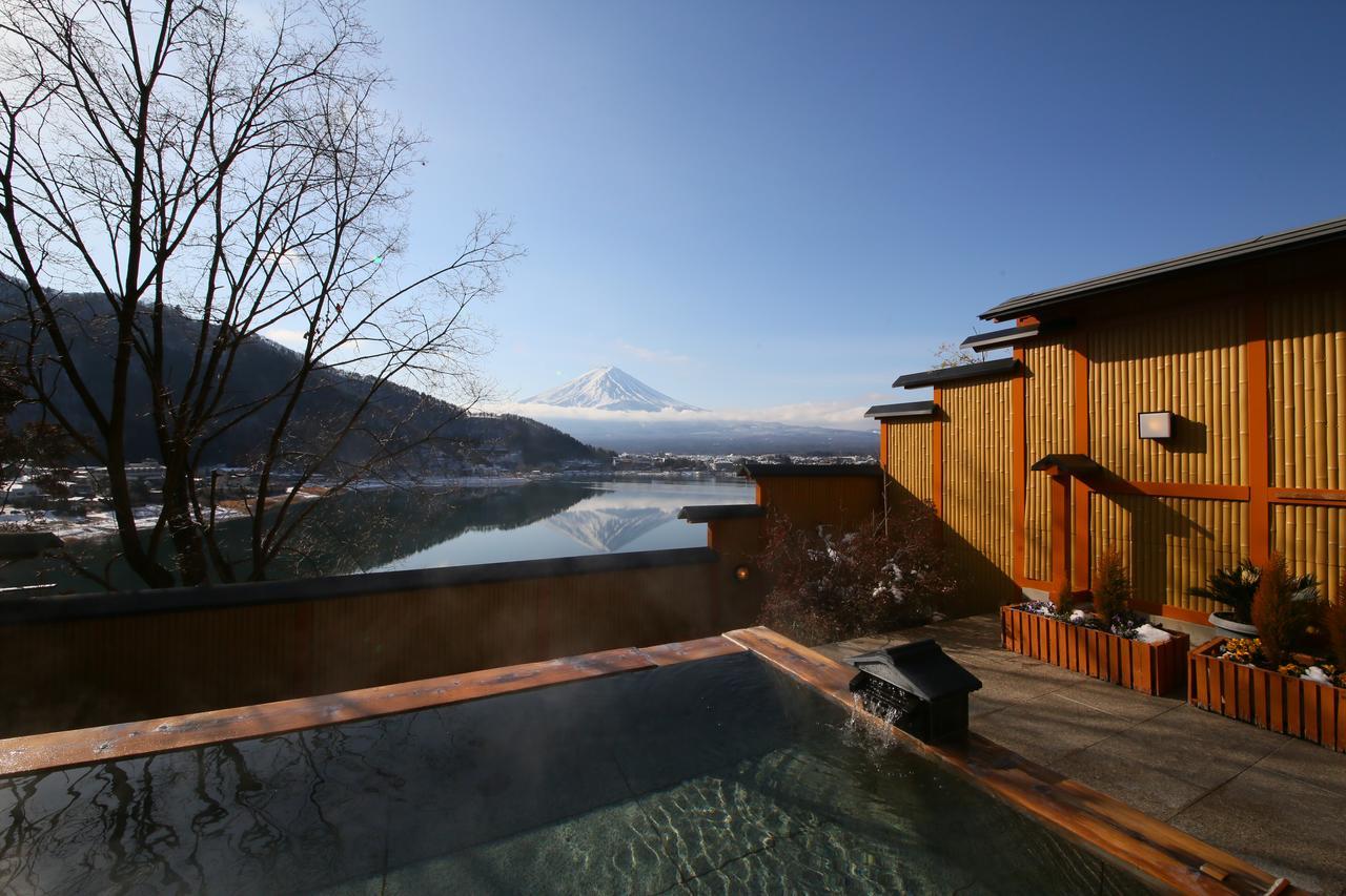ホテル 湖楽おんやど富士吟景 富士河口湖町 エクステリア 写真